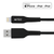 MiTEC MiPOWER Lightning to USB-A Cable - 2m - Black