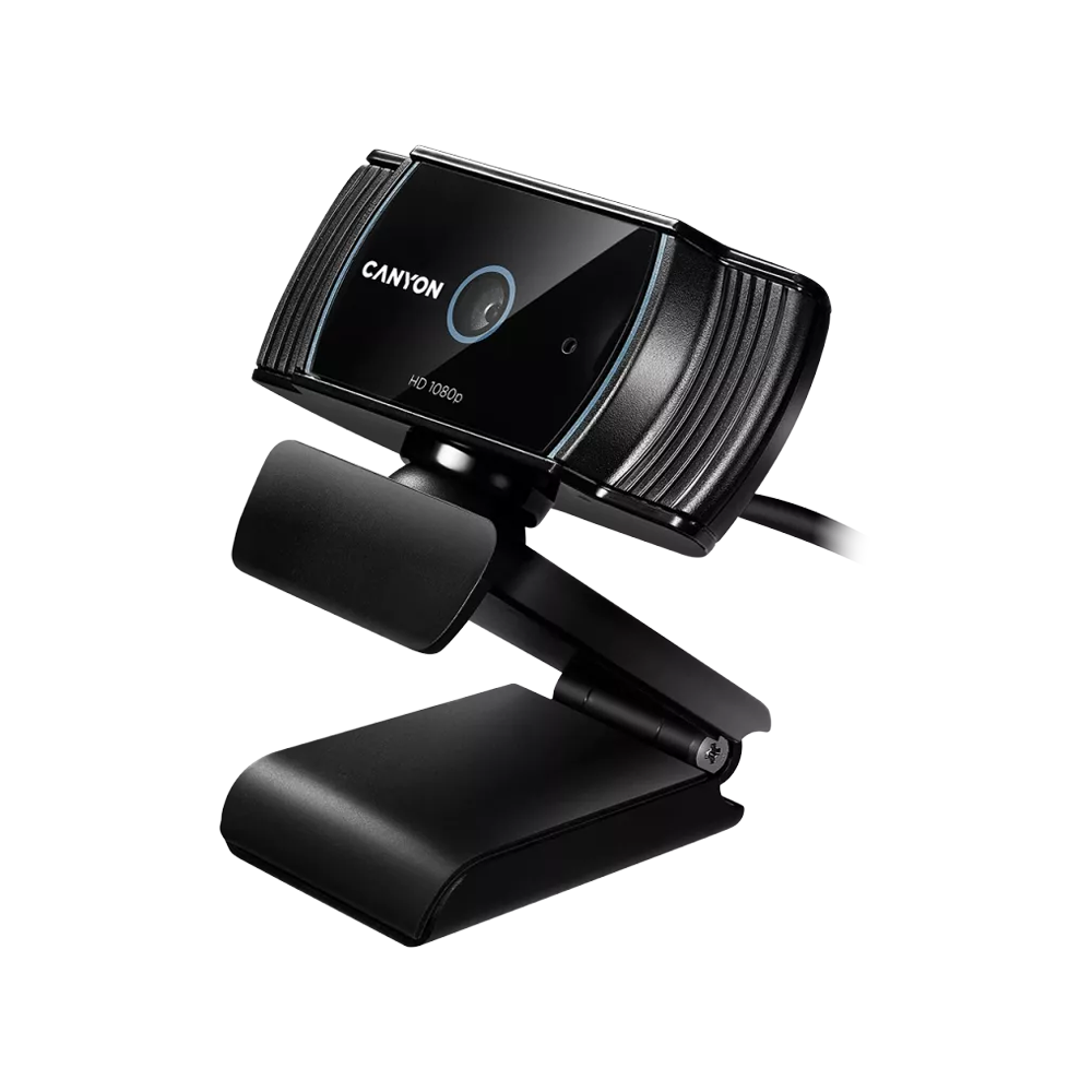 Canyon Webcam Full HD 1080P Auto Focus C5 Black