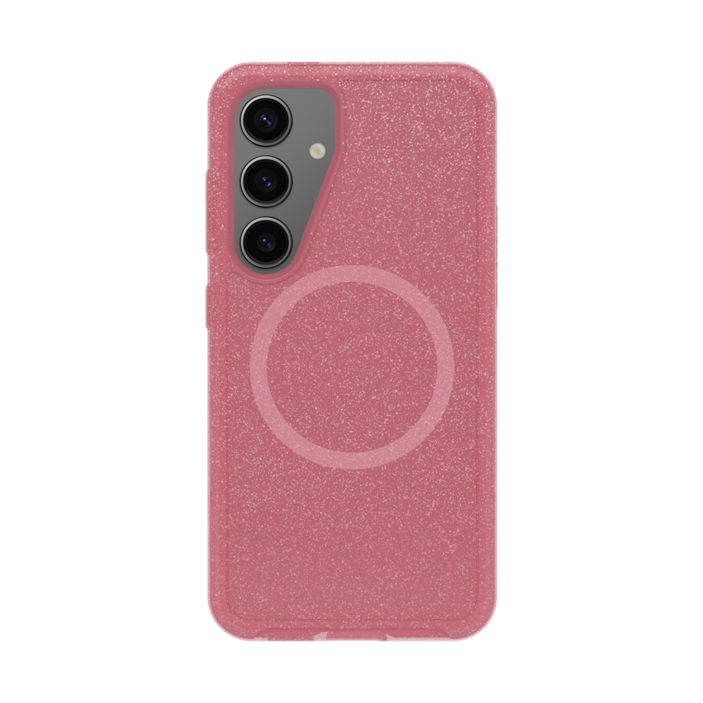 Otterbox Symmetry Clear Magnets s25 Pink