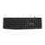 Canyon Wired Keyboard KB-1 UK Black