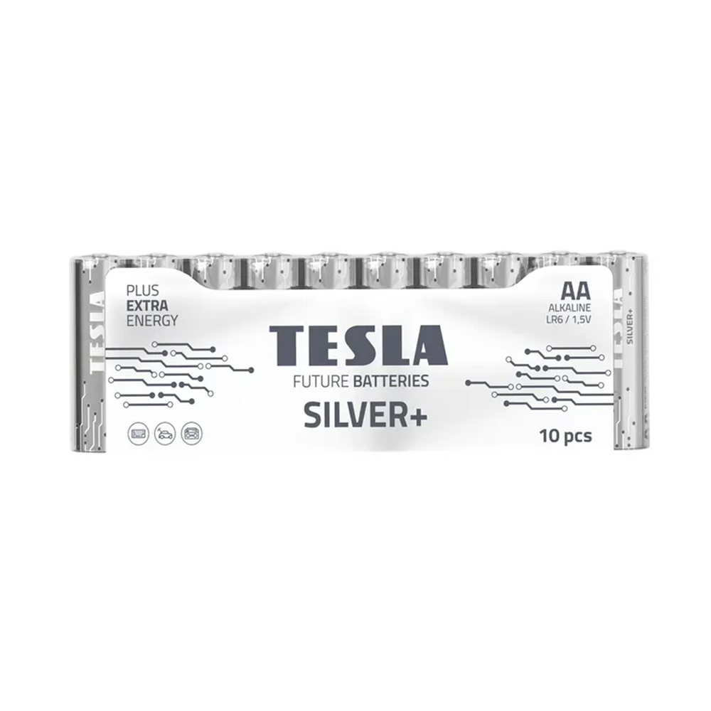 Tesla AA Silver 10 MULTIPACK