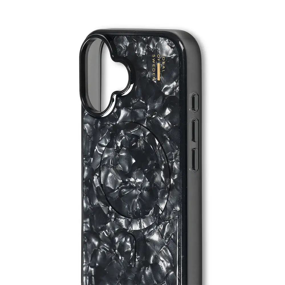 iDeal of Sweden Pearl Magsafe Case for iPhone 16 Plus- Black