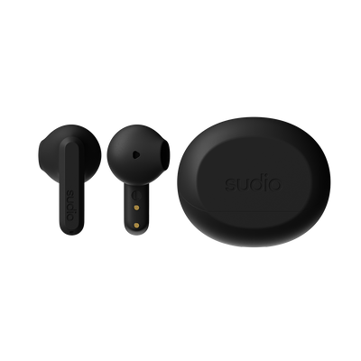 Sudio A3 True Wireless Earbuds - Black
