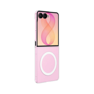 photo of Samsung Magnets Case for Galaxy Flip8 - Clear 5