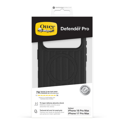OtterBox Defender Pro Magnetic Case for iPhone 18 Pro Max / 17 Pro Max - Black 2