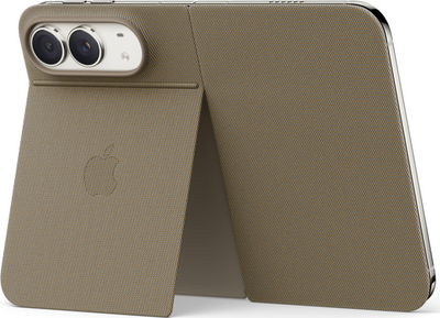 photo of Apple iPhone Duo Folio with Kickstand Taupe 3