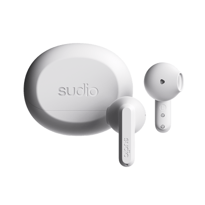 Sudio A3 True Wireless Earbuds - White