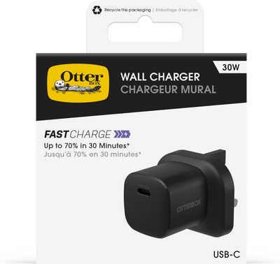Photo of OtterBox 30W USB-C Wall Charger - Black 4
