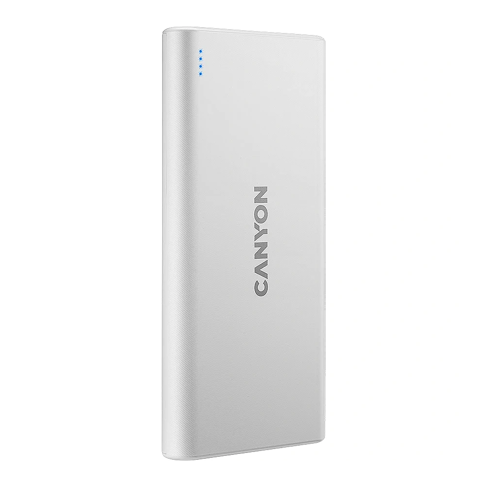 Canyon 10000mAh Power Bank white