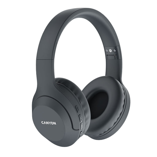 Canyon BTHS-3 Bluetooth Wireless Headphones - Black - Vodafone