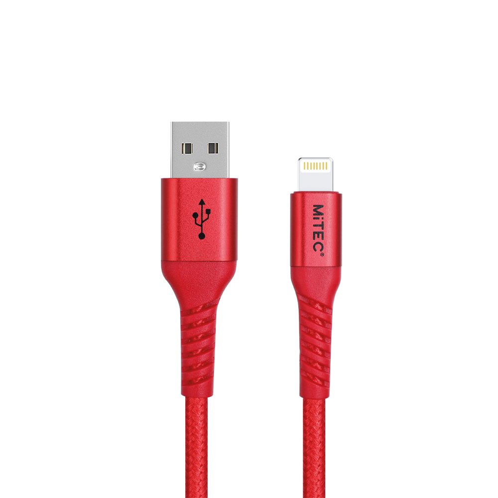 MiTEC STYLE MiPOWER Lightning to USB-A Braided Cable - 1m