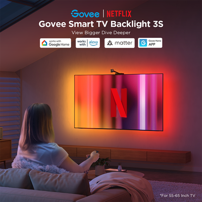 Govee H6098 TV Lights 55-65""