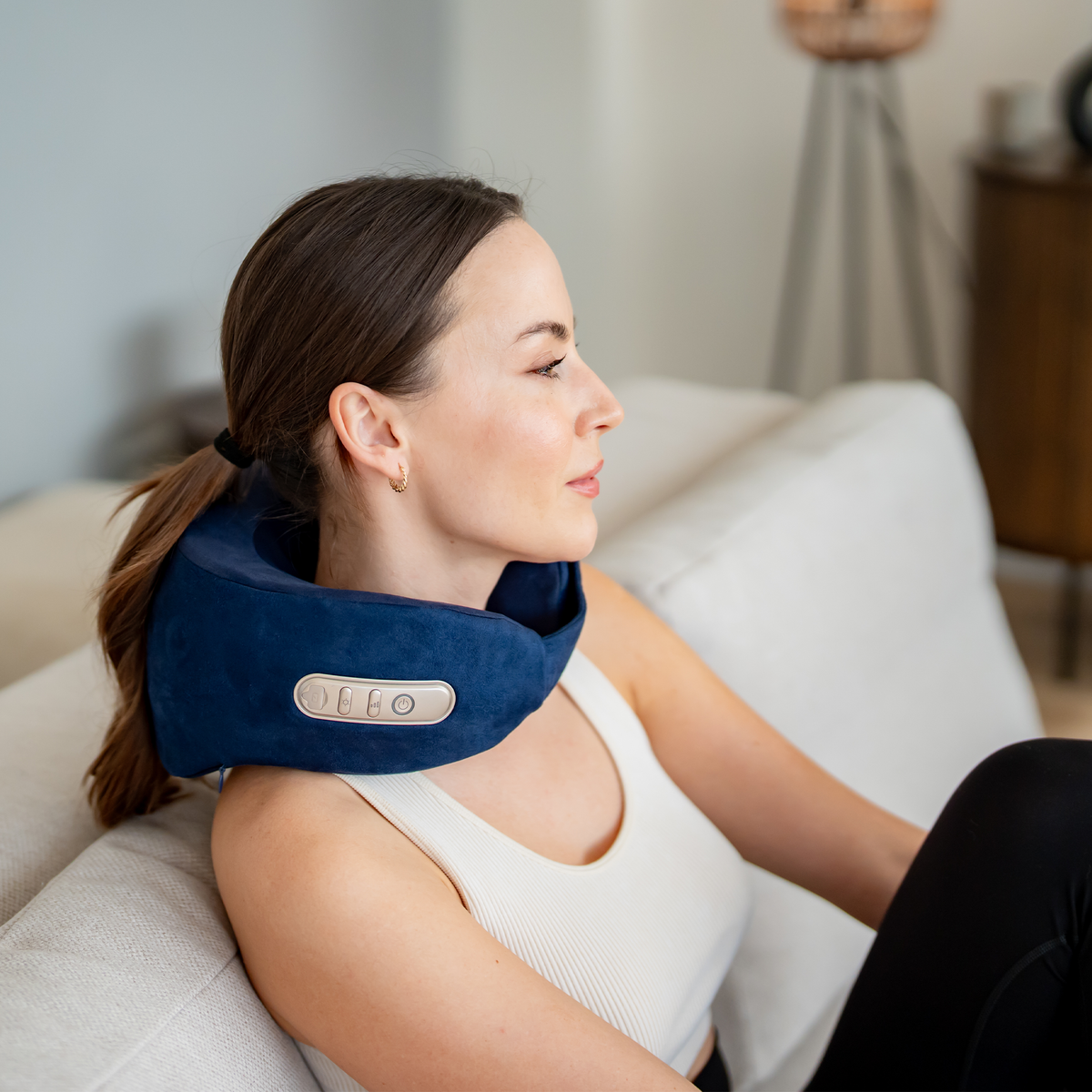 Medivon Cerv Neck Collar Massager- Navy