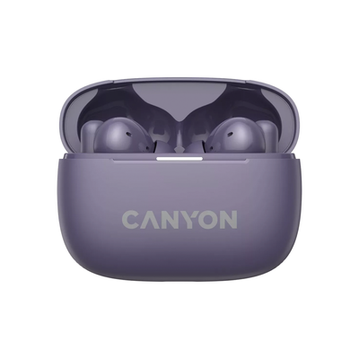 Canyon Headset ANC+ENC OnGo TWS-10 Purple