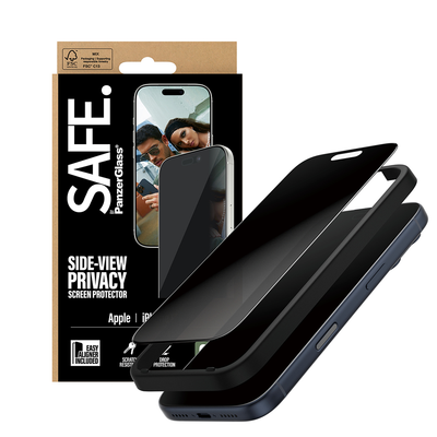 SAFE Privacy Glass for iPhone 17 Pro Ultra Wide Fit w/Aligner