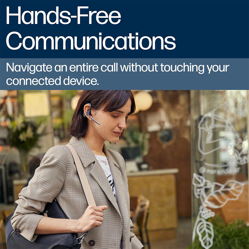 POLY Voyager Bluetooth Headset Black