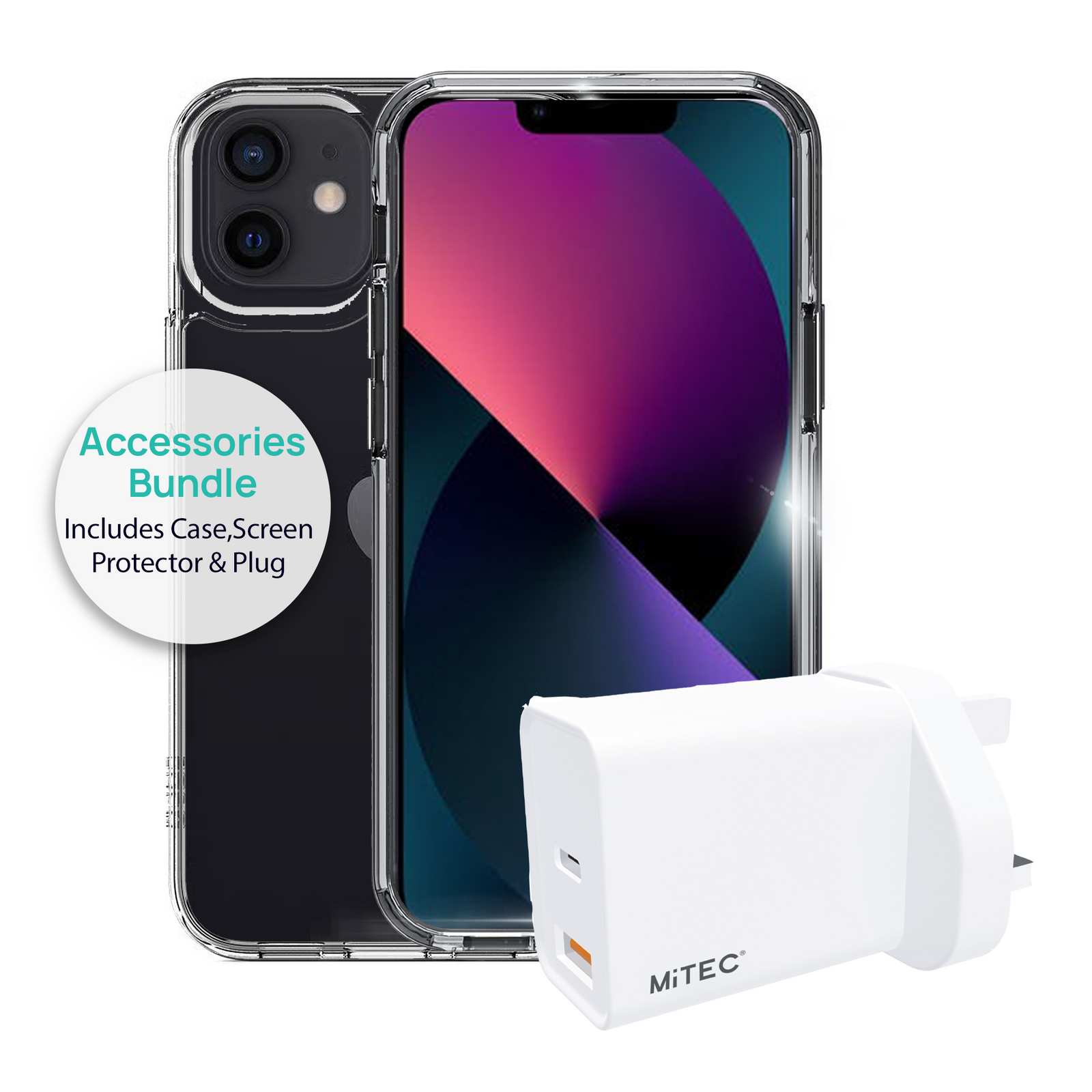 iPhone 12 3in1 Accessory Bundle