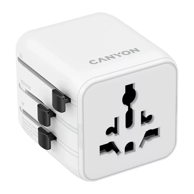 CANYON OnTour One Travel Adapter EU/UK/US/AUS White