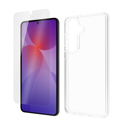 QDOS Dual Defence+ Bundle For Samsung Galaxy S26+ Clear