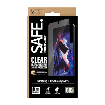 SAFE Glass for Samsung S26 UWF