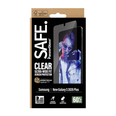 SAFE Glass for Samsung S26+ UWF
