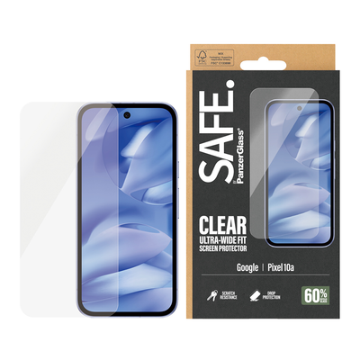 SAFE Glass for Google Pixel 10a Ultra Wide Fit