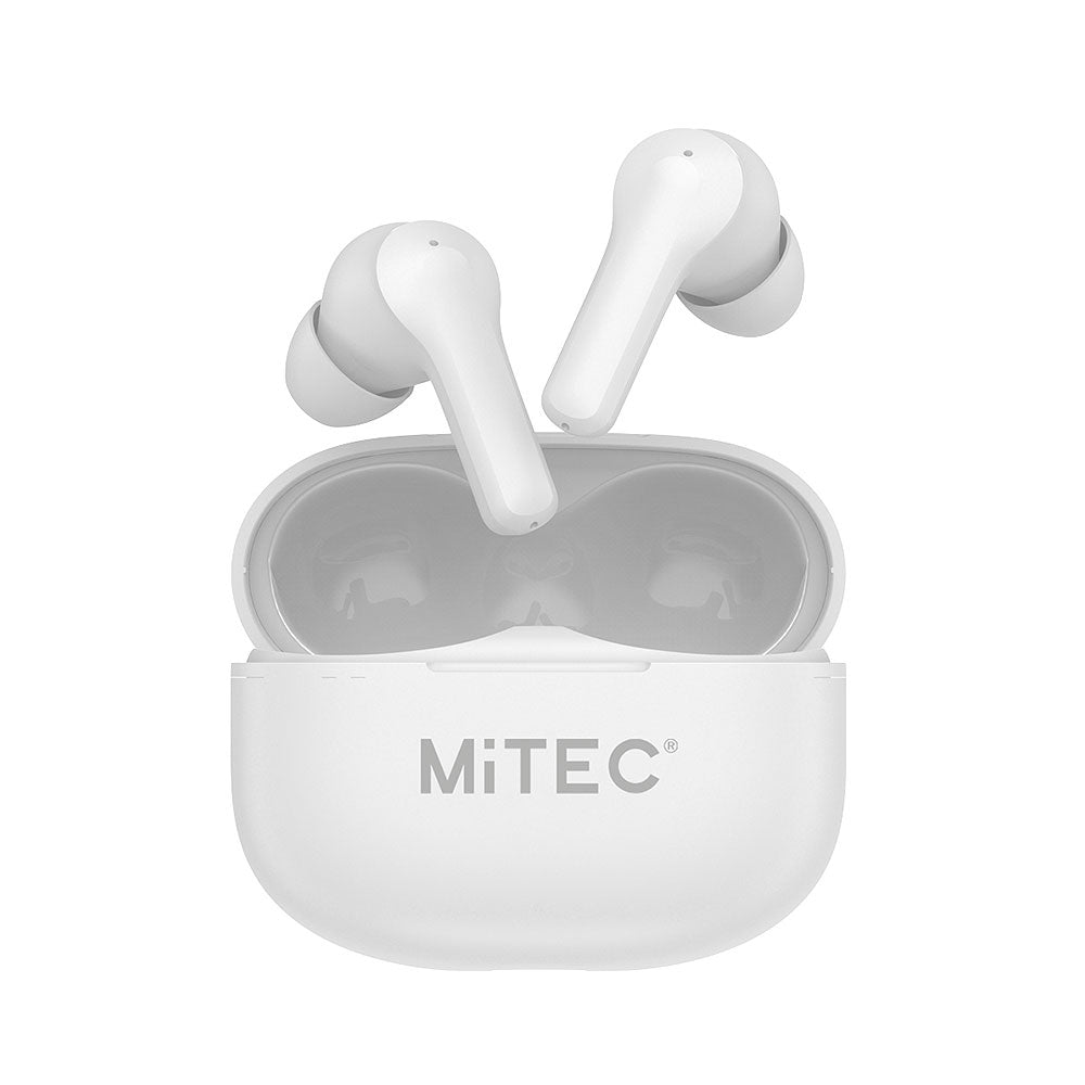 MiTEC MiSOUND True Wireless Earbuds - White