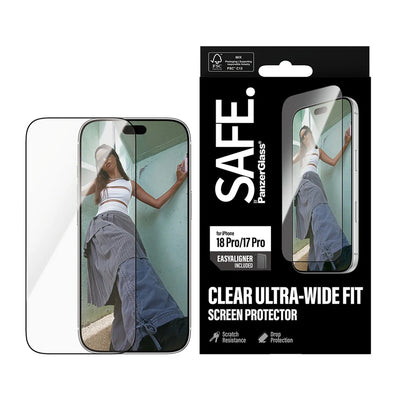 photo of PanzerGlass® Screen Protector iPhone 18 Pro | 17 Pro | Ultra-Wide Fit w. EasyAligner 2