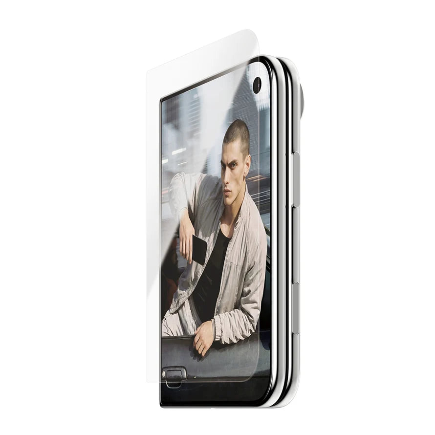 photo of PanzerGlass® Front Screen Protector iPhone Duo FRAME FIT w. EasyAligner