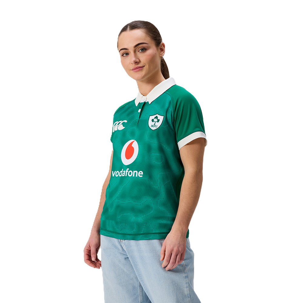 Vodafone IRFU Rugby 2025 Womens Home Pro Jersey