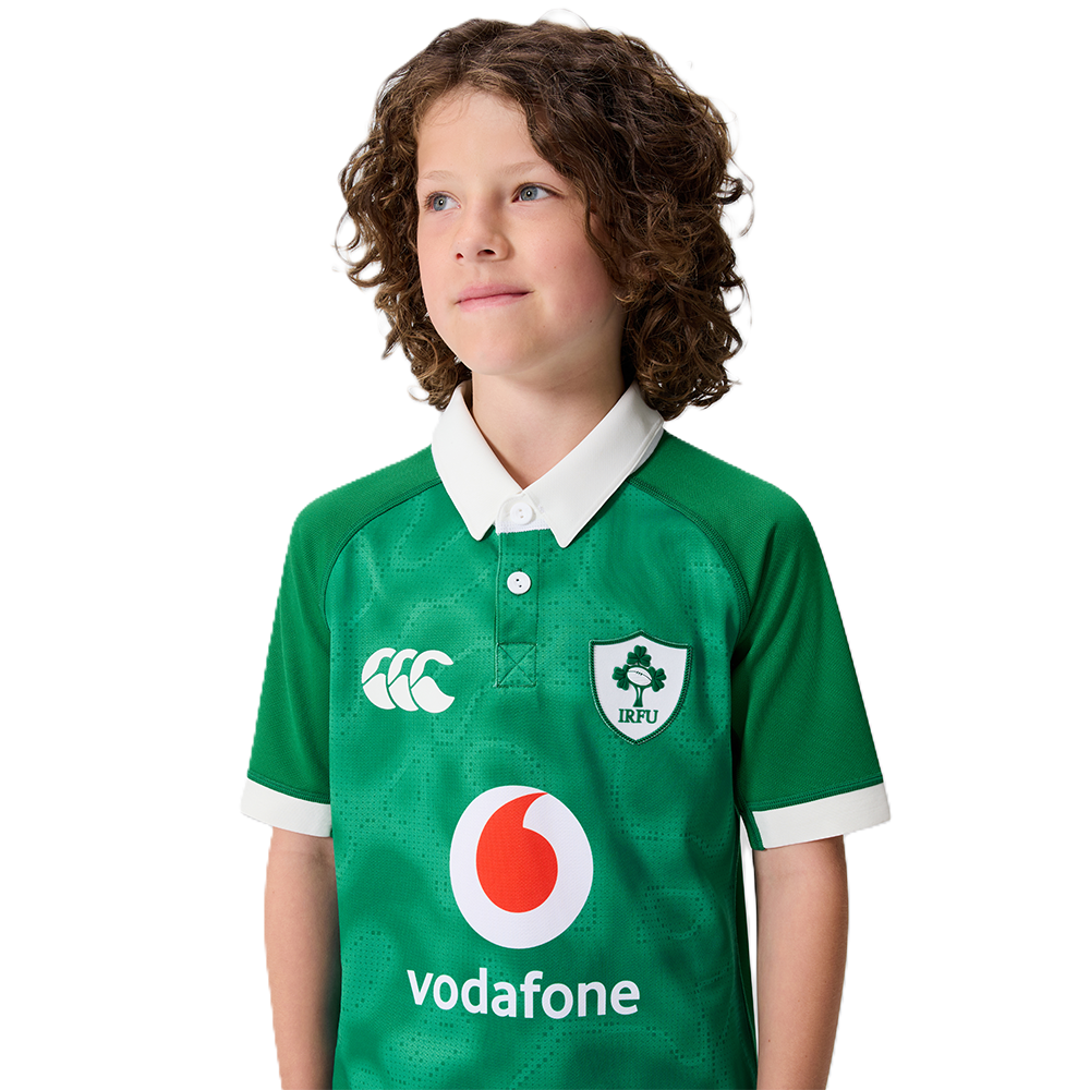 Vodafone IRFU Rugby 2025 Kids Home Pro Jersey