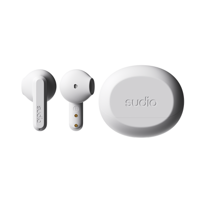 Sudio A3 True Wireless Earbuds - White
