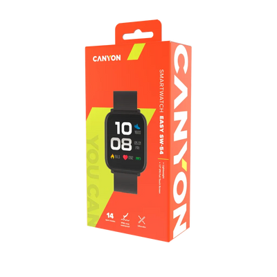 Canyon Easy SW-54 Smart Watch - Black