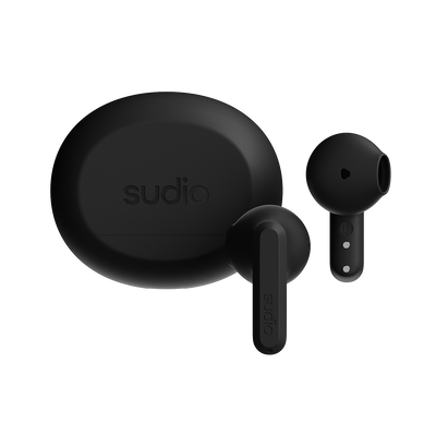 Sudio A3 True Wireless Earbuds - Black