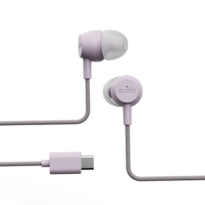 Sudio V3 Pro Wired USB-C Earphones with ANC - Mauve Purple