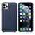 Apple Leather Cover for iPhone 11 Pro Max - Midnight Blue
