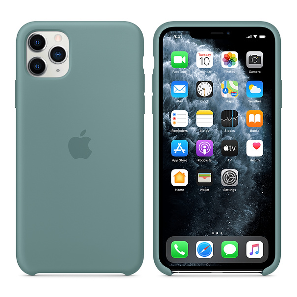 Apple Silicone Cover for iPhone 11 Pro Max - Cactus