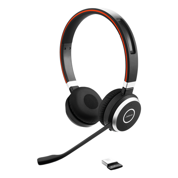 Jabra Evolve 65 Stereo Mono Headset Black Vodafone