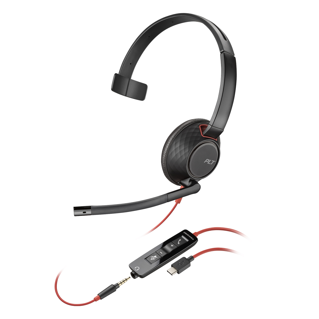 Poly Blackwire 5220 USB Headset Black Vodafone